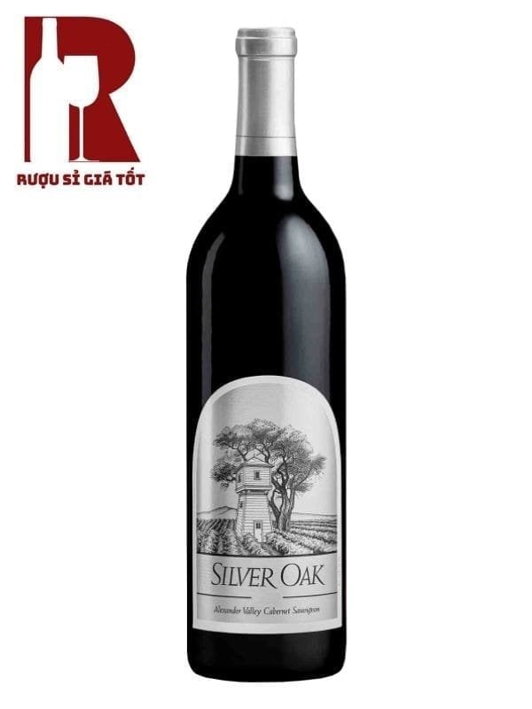 Rượu Vang Mỹ Đỏ Silver Oak Alexander Valley 2019