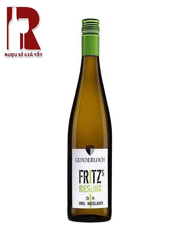 Rượu Vang Đức Trắng Fritz Riesling Gunderloch Rheinhessen