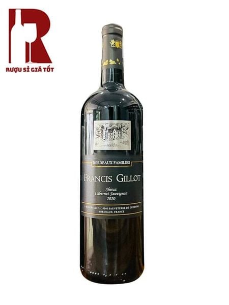 Rượu Vang Pháp Đỏ Francis Gillot Shiraz Cabernet Sauvignon