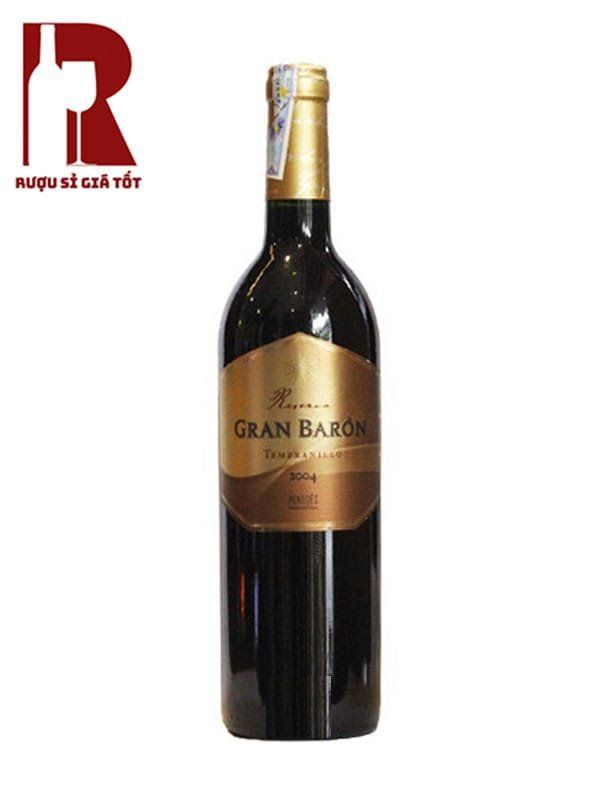 Rượu Vang Tây Ban Nha Đỏ Gran Baron Tinto Reserva