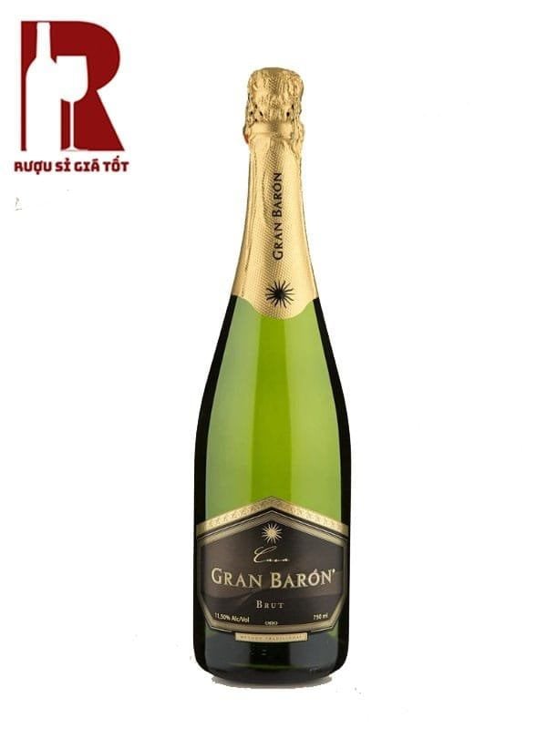 Rượu Vang Nổ Gran Baron Cava Brut