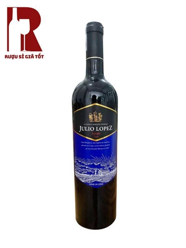 Rượu Vang Chile Đỏ Julio Lopez Shiraz