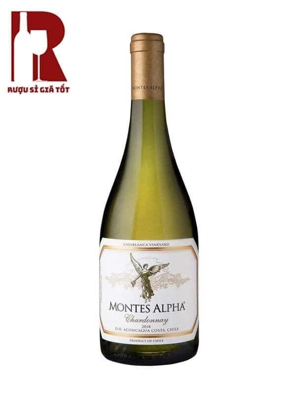 Rượu Vang Chile Trắng Montes Alpha Chardonnay