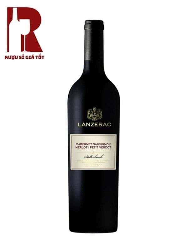 Rượu Vang Nam Phi Đỏ Lanzerac Cabernet Sauvignon Merlot Petit Verdot