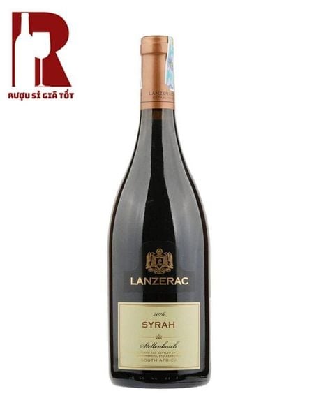 Rượu Vang Nam Phi Đỏ Lanzerac Shiraz