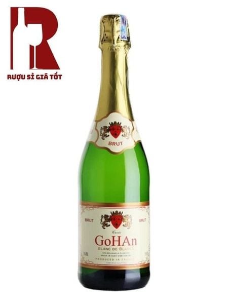 Rượu Vang Nổ Cuvee GoHAn Sparkling Mousseux Blanc de Blanc