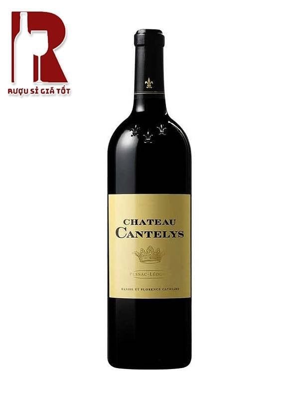 Rượu Vang Pháp Đỏ Chateau Cantelys