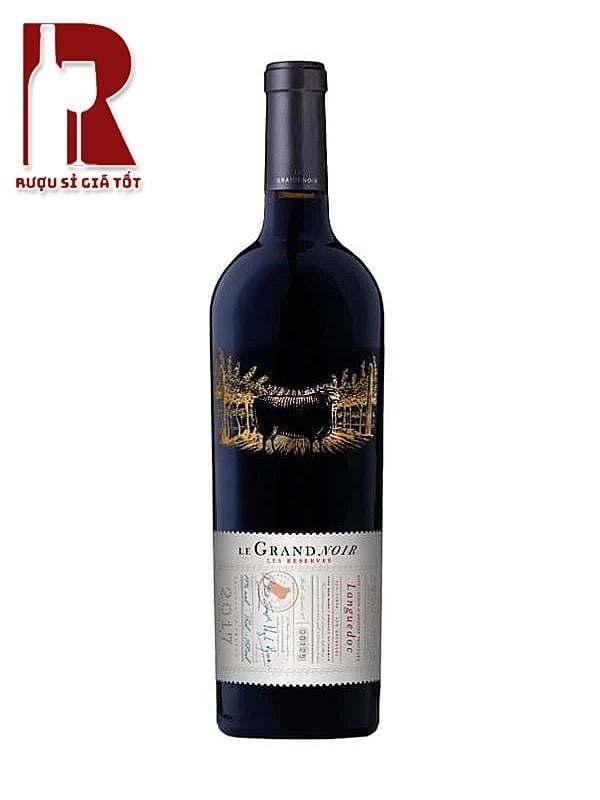 Rượu Vang Pháp Đỏ Le Grand Noir Les Reserves Rouge