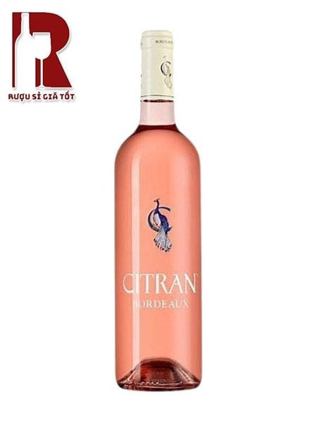 Rượu Vang Pháp Hồng Citran Bordeaux