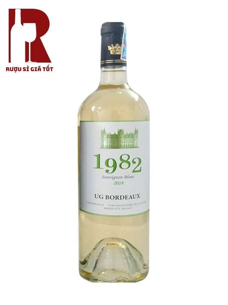 Rượu Vang Pháp Trắng 1982 UG Bordeaux