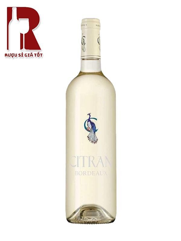 Rượu Vang Pháp Trắng Citran Bordeaux
