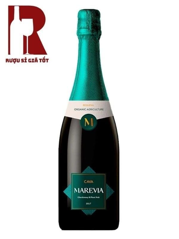 Rượu Vang Nổ Cava Marevia Brut Reserva