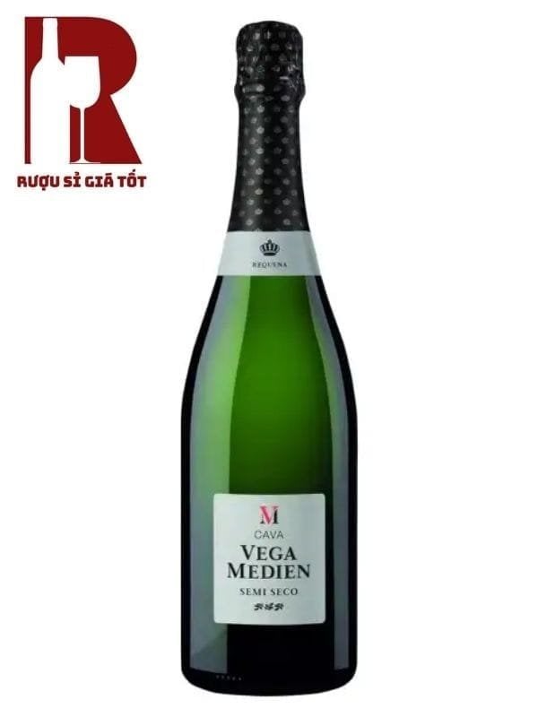 Rượu Vang Nổ Cava Vega Medien Semi Seco