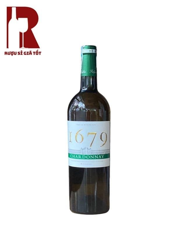 Rượu Vang Pháp Trắng 1679 Chardonnay