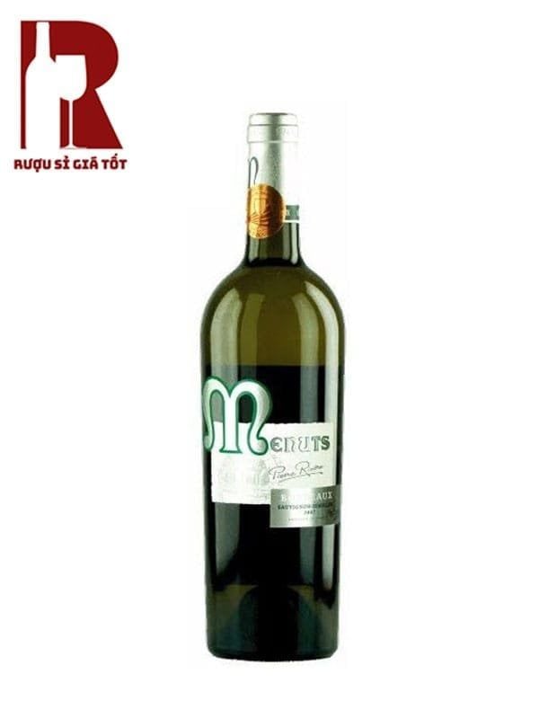 Rượu Vang Pháp Trắng Menuts Bordeaux AOC Blanc