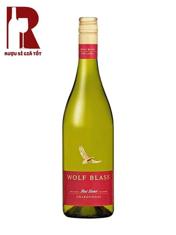Rượu Vang Úc Trắng Wolf Blass Red Label Chardonnay