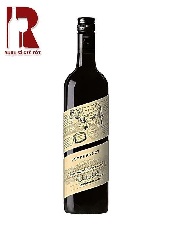 Rượu Vang Úc Đỏ Pepper Jack Graded Langhorne Creek Shiraz