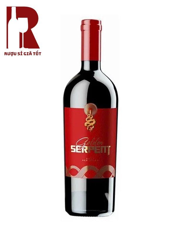 Rượu Vang Úc Đỏ Golden Serpent Red Blend
