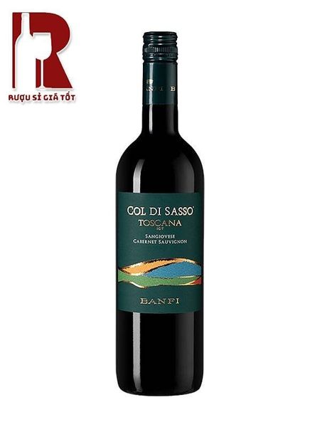 Rượu Vang Ý Đỏ Banfi Col Di Sasso Cab Sauv Sangiovese IGT Tuscany