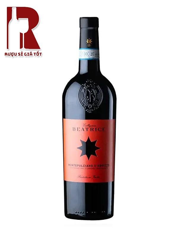 Rượu Vang Ý Đỏ Collezione Beatrice Montepulciano D'Abruzzo