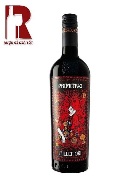 Rượu Vang Ý Đỏ Millefiori Primitivo