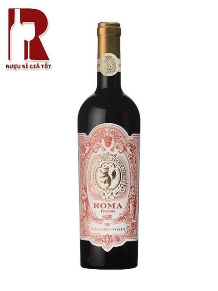 Rượu Vang Ý Đỏ Roma Rosso DOC