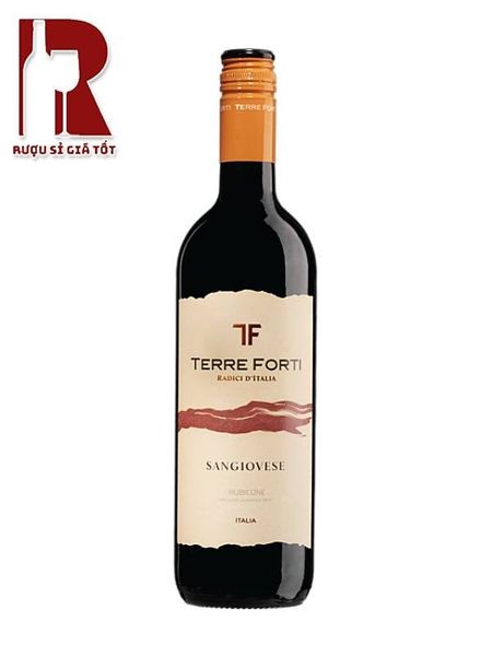 Rượu Vang Ý Đỏ Terre Forti Sangiovese Rubicone IGT