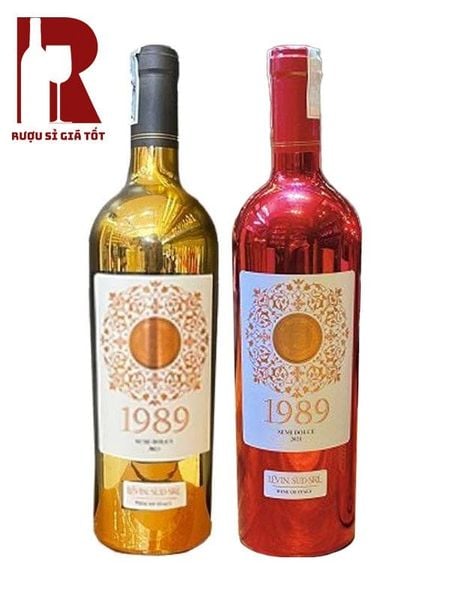 Rượu Vang Ý Ngọt 1989 Semi Dolce Gold - Red