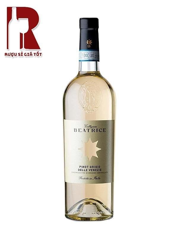 Rượu Vang Ý Trắng Collezione Beatrice Pinot Grigio Delle Venezie