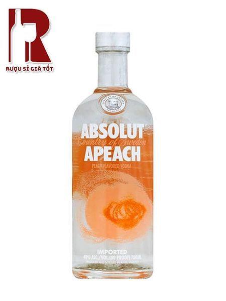 Rượu Vodka Absolut Apeach