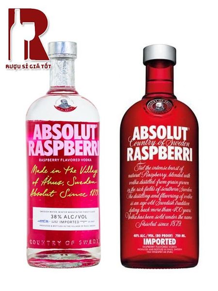 Rượu Vodka Absolut Raspberri