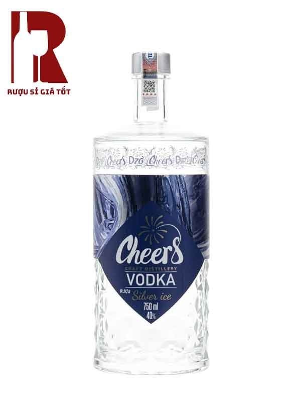 Rượu Vodka Cheers Silver Ice