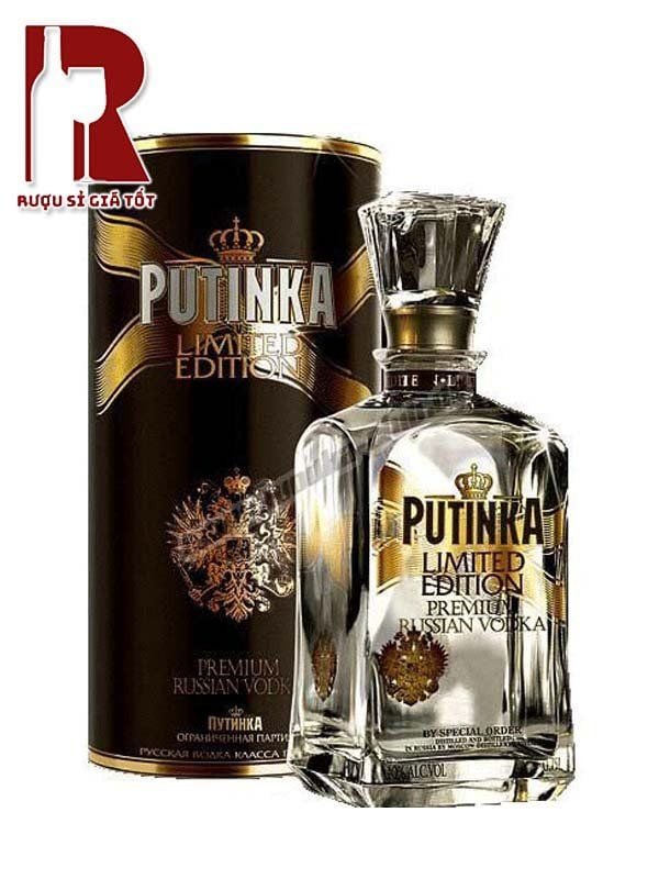 Rượu Vodka Putinka Vuông