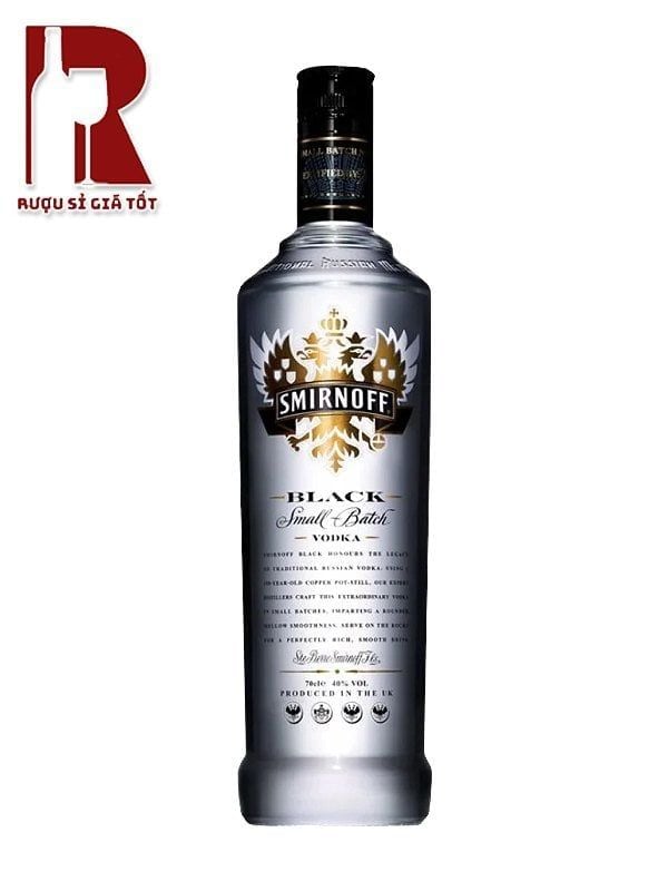 Rượu Vodka Smirnoff Black
