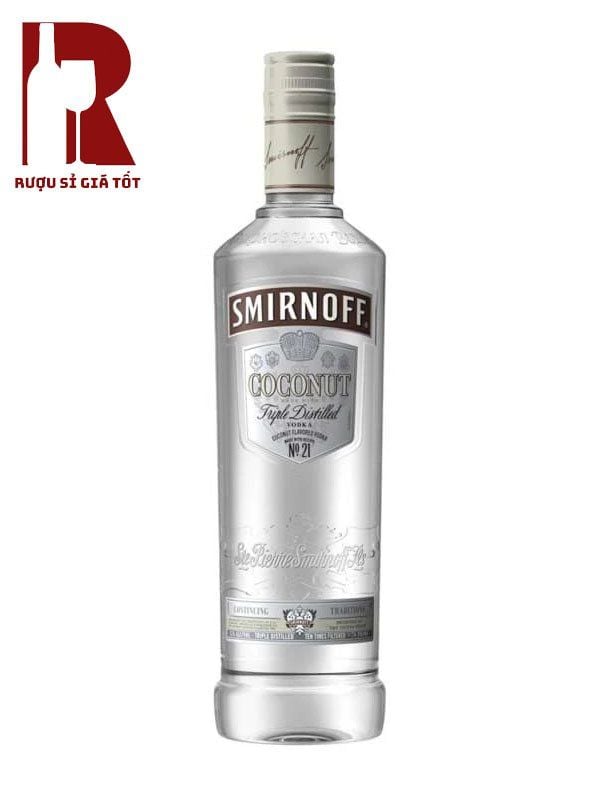 Rượu Vodka Smirnoff Coconut