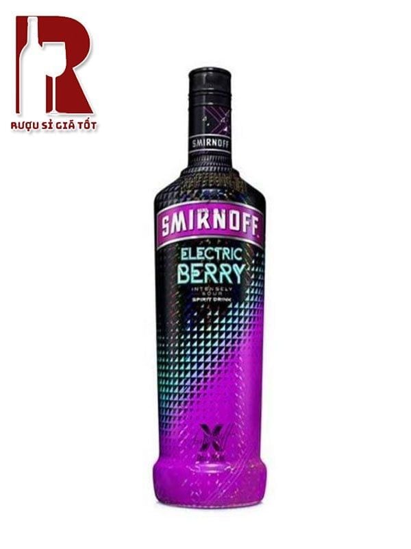 Rượu Vodka Smirnoff Electric Berry