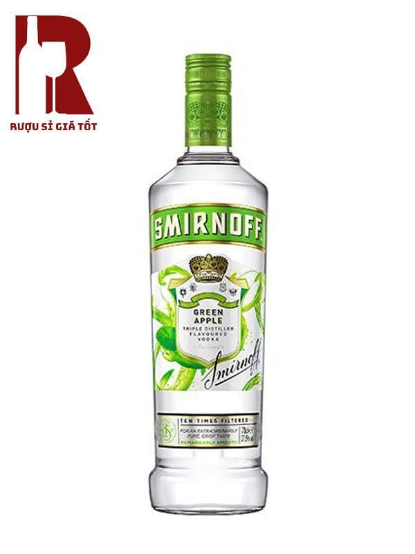 Rượu Vodka Smirnoff Green Apple