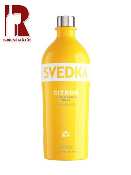 Rượu Vodka Svedka Citron