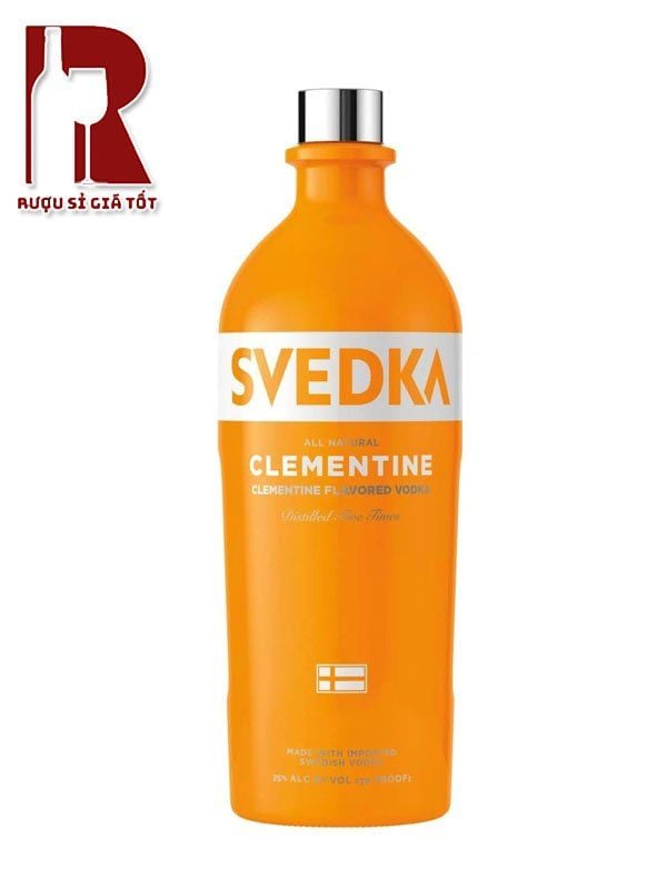 Rượu Vodka Svedka Clementine