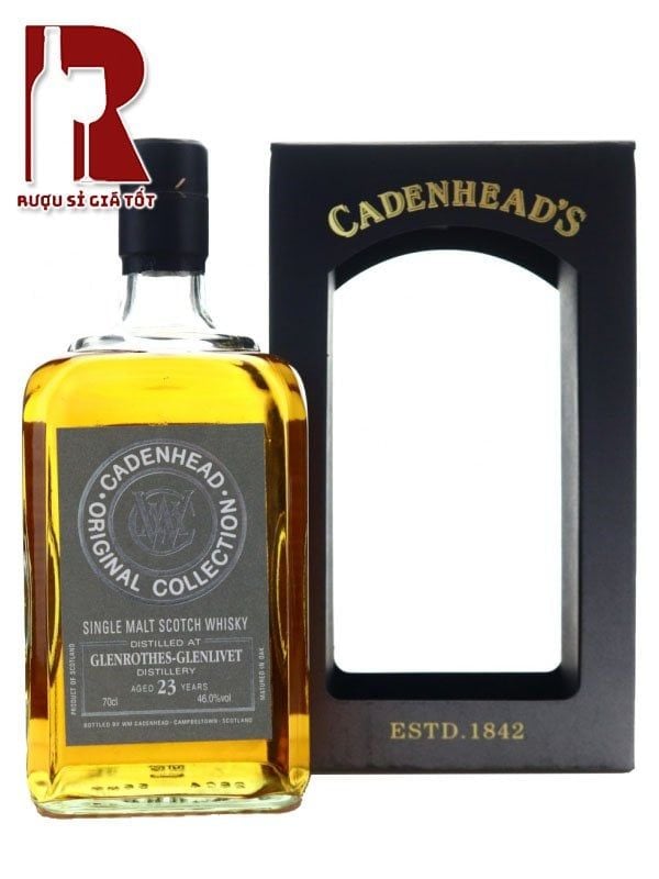 Rượu Cadenhead Glenrothes-Glenlivet 23 Năm
