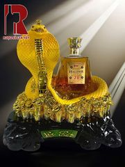 Rượu Rắn Halliwis 21 Kèm Kệ Lộc Phát - Rượu Linh Vật