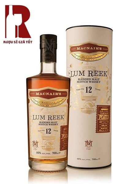Rượu Macnair’s Lum Reek Peated 12
