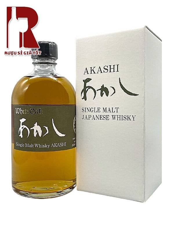 Rượu Whisky Nhật White Oak Single Malt Akashi
