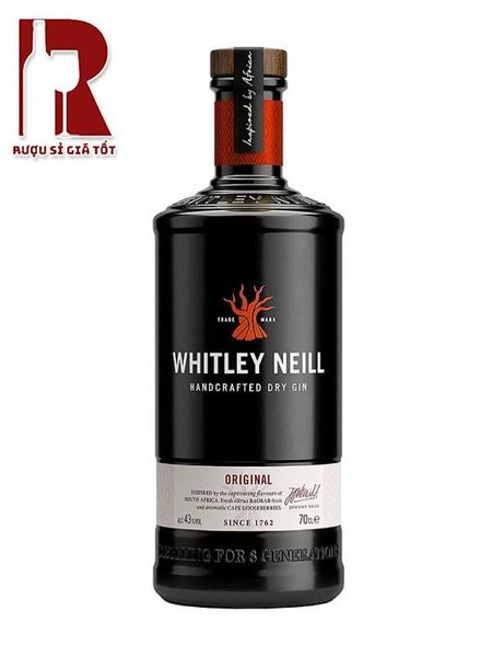 Rượu Gin Whitley Neill Original Handcrafted Dry