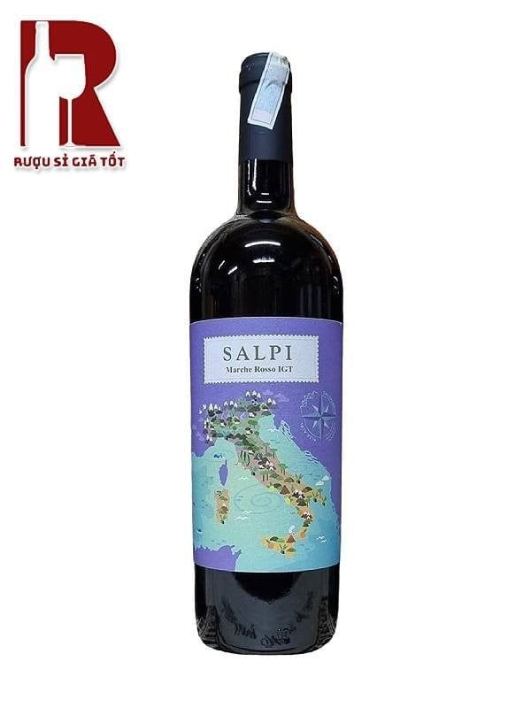 Rượu Vang Ý Đỏ Salpi Marche Rosso