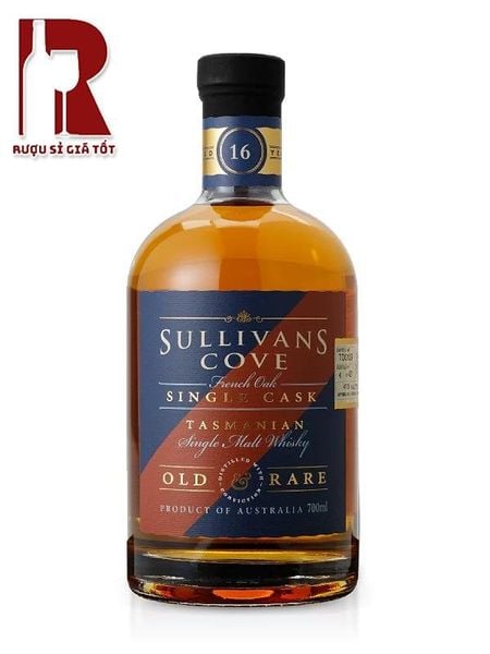 Rượu Whisky Sullivans Cove 16 Năm French Oak Old & Rare Second-Fill