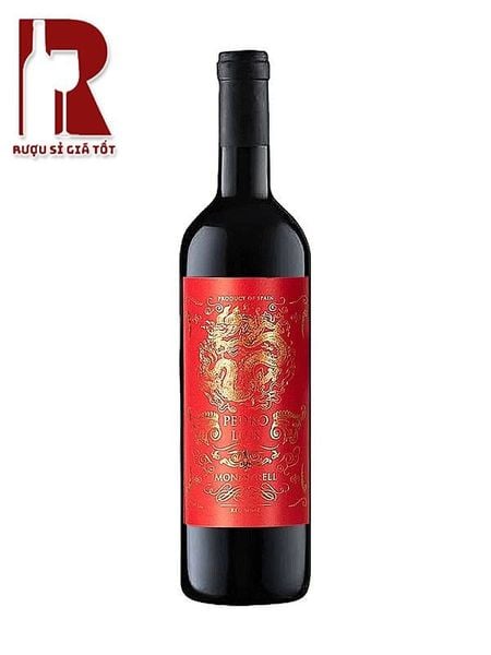 Rượu Vang Tây Ban Nha Đỏ Pedro Luis Monastrell Mourvedre DO Jumilla Dragon label