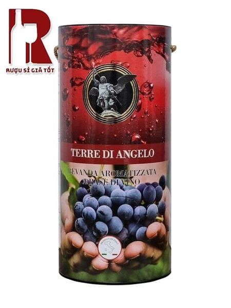 Rượu Vang Bịch Ý Ngọt Terre Di Angelo 3L