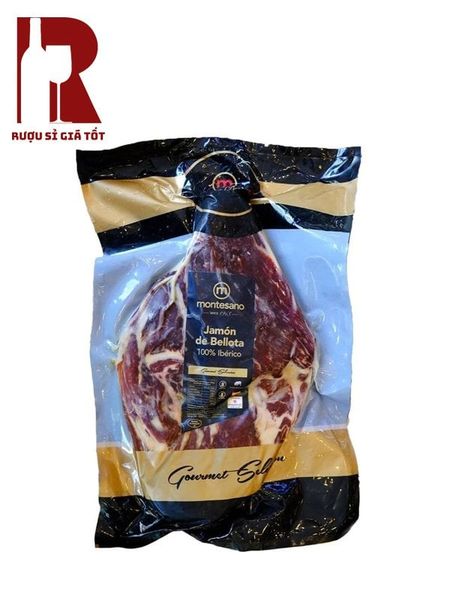 Đùi Heo Muối Montesano Iberico Cebo Paleta Boneless 24 Tháng - 1Kg Đùi Trước Không Xương