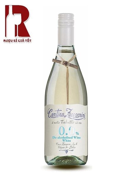 Rượu Vang Ý Trắng Cantina Zaccagnini De-Alcoholised - Vang Không Cồn